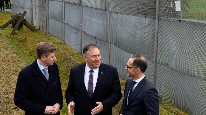 US-Außenminister besucht ehemaliges Grenzdorf Mödlareuth