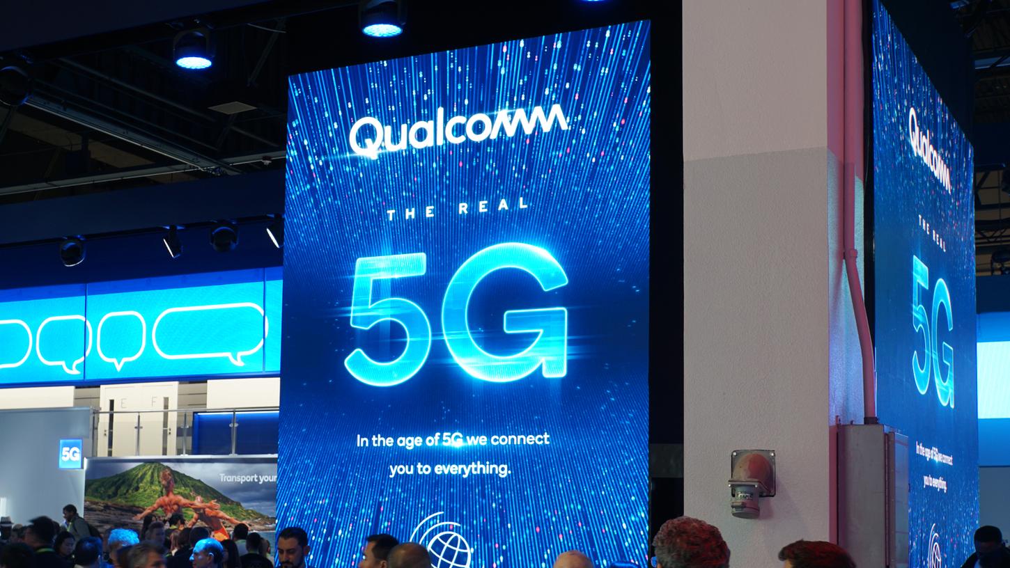 Der kalifornische Chiphersteller Qualcomm würde ebenfalls vom 5G-Netz profitieren. Der kalifornische Chiphersteller Qualcomm würde ebenfalls vom 5G-Netz profitieren.