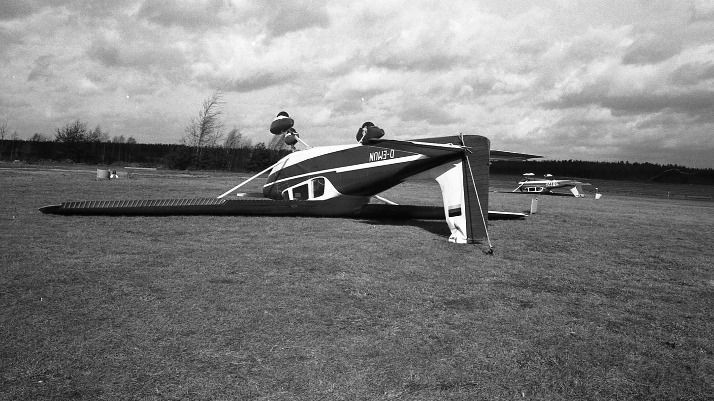 11. November 1969: Flugzeug auf dem Rücken