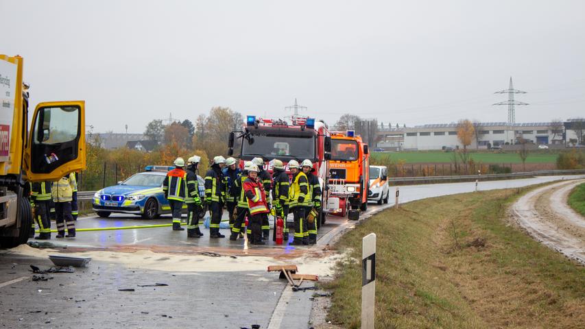 Landkreis Eichstätt: Autofahrer stirbt bei Zusammenstoß mit Müllauto