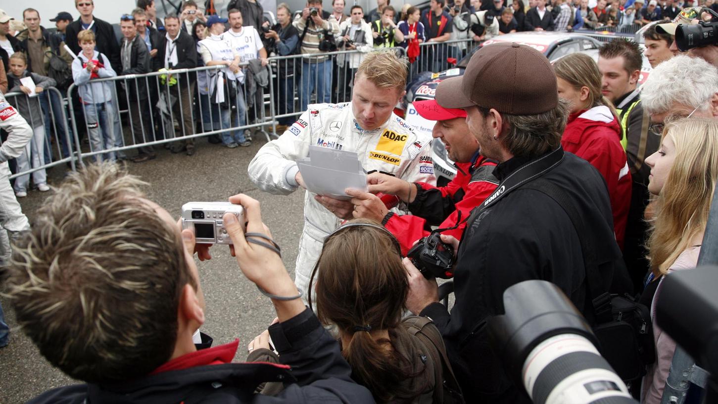 Zum Norisrennen 2007 war er schon mal in Nürnberg, jetzt kommt Formel-1-Legende Mika Hakkinen zum Ball der Unternehmer zurück.