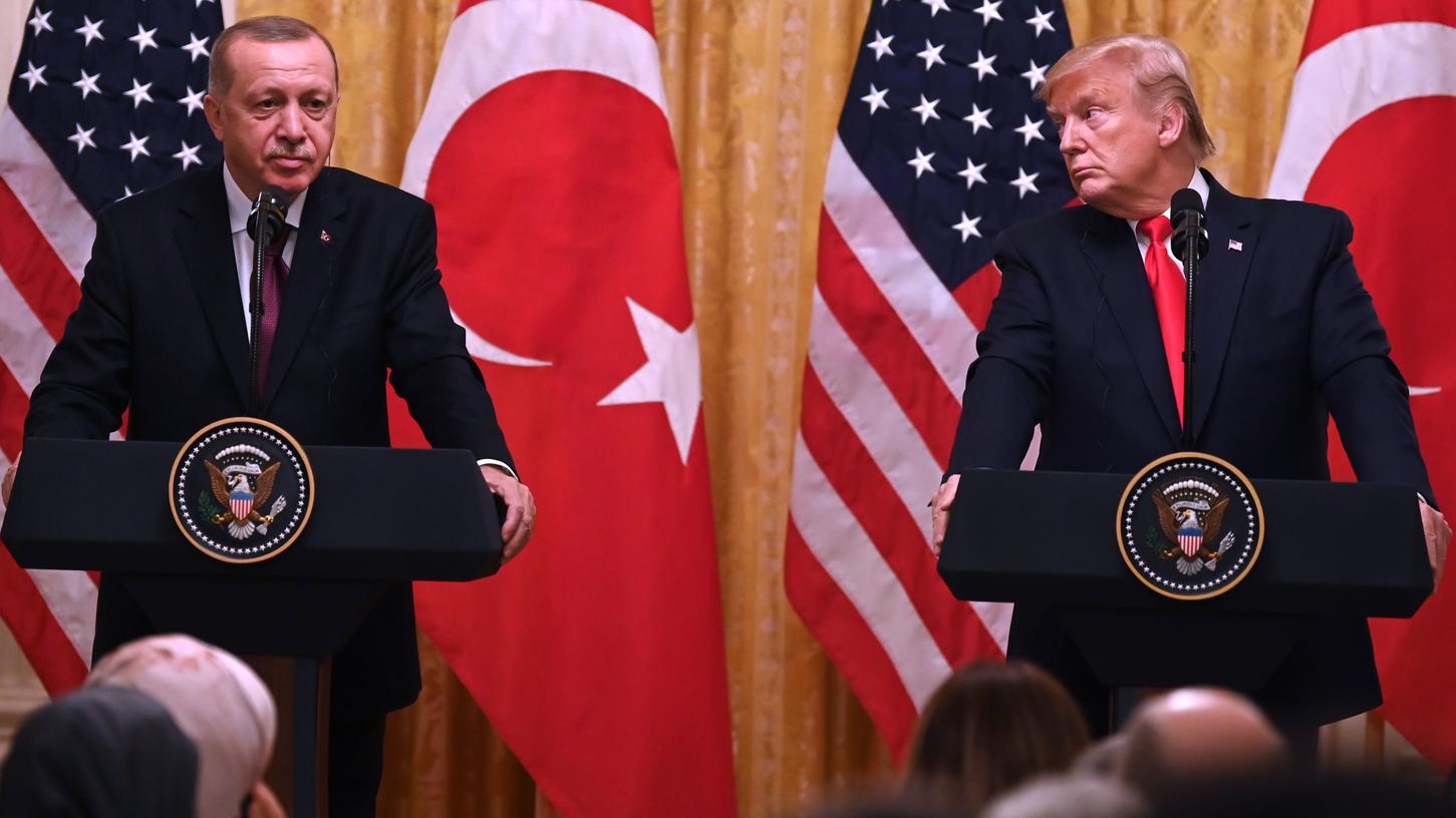 Fortschritte bezüglich der Konflikte zwischen den USA und der Türkei gab es bei Erdogans Besuch kaum.