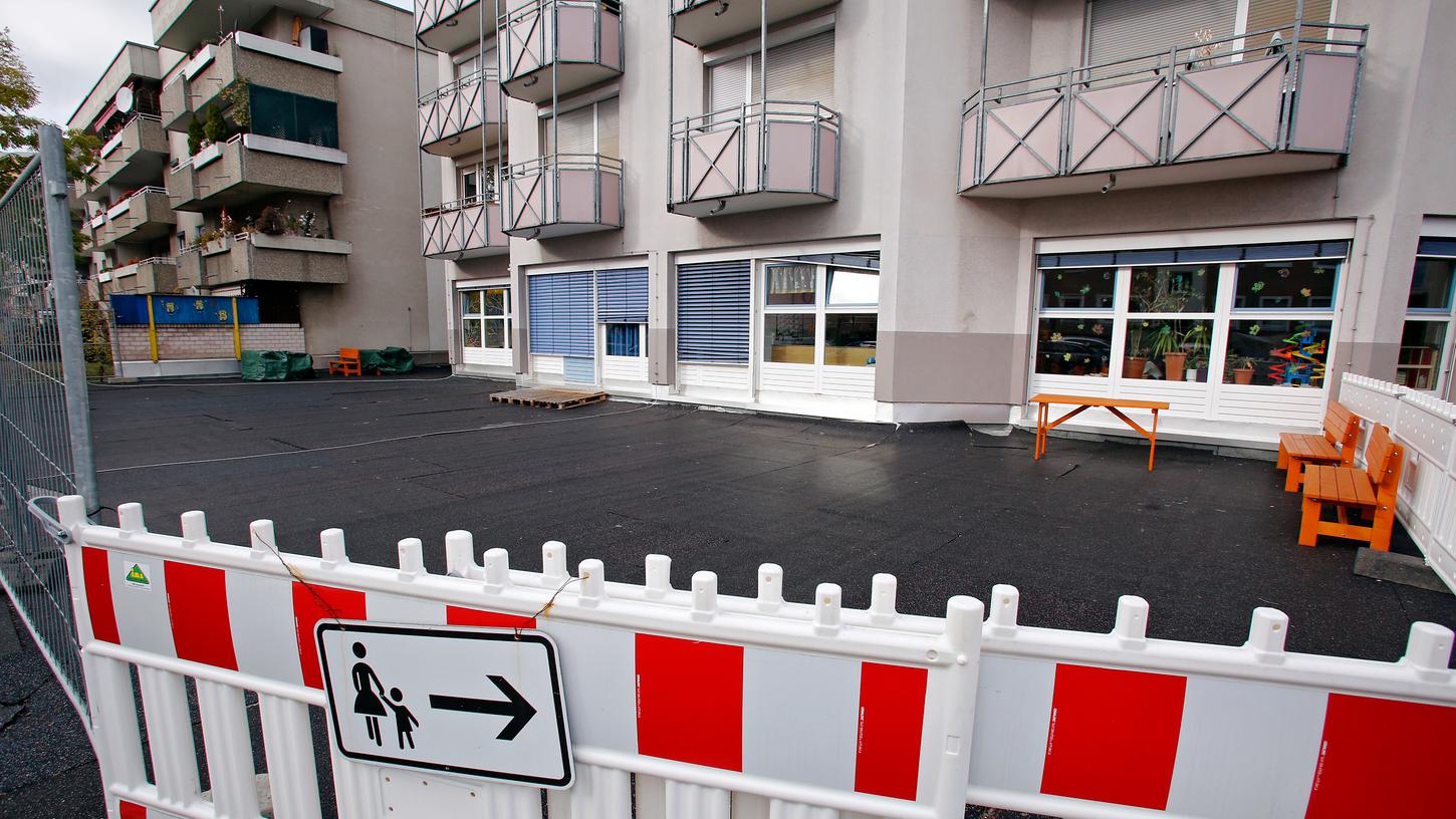 Die Sanierung des Kindergarten in der Heisterstraße kommt nicht voran, klagen die Eltern.