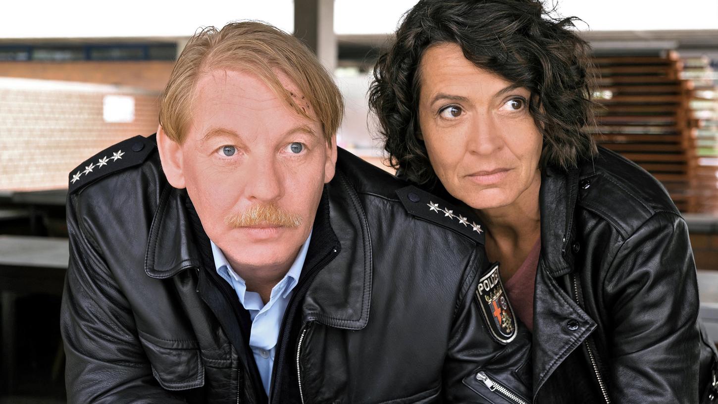 Lang ist's her: Stefan Tries (Ben Becker) und Lena Odenthal (Ulrike Folkerts) begegnen sich in "Die Pfalz von oben" nach knapp 30 Jahren ein zweites Mal.