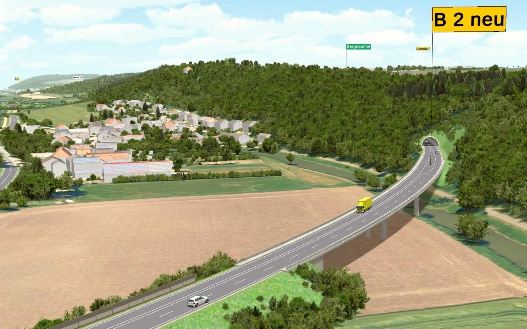 B2-Umgehung Dattelbergtunnel Dietfurt