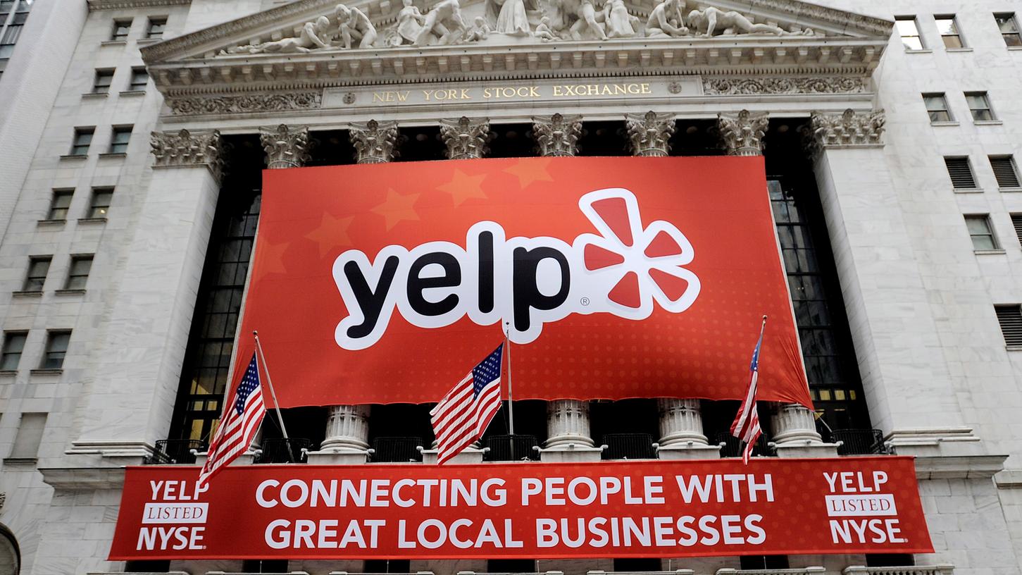 Auf Yelp können die Nutzer Restaurants, Dienstleister und Geschäfte bewerten.