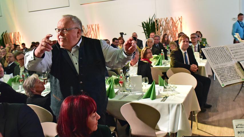 Franz Streit lässt sich zum 70. Geburtstag feiern