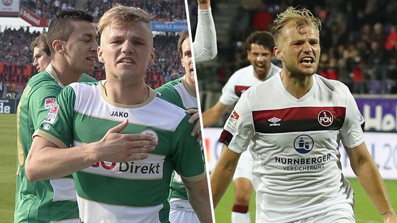 Früher Fürth, jetzt Club: Johannes Geis kennt sich damit aus, wie man im Derby trifft. Früher Fürth, jetzt Club: Johannes Geis kennt sich damit aus, wie man im Derby trifft.