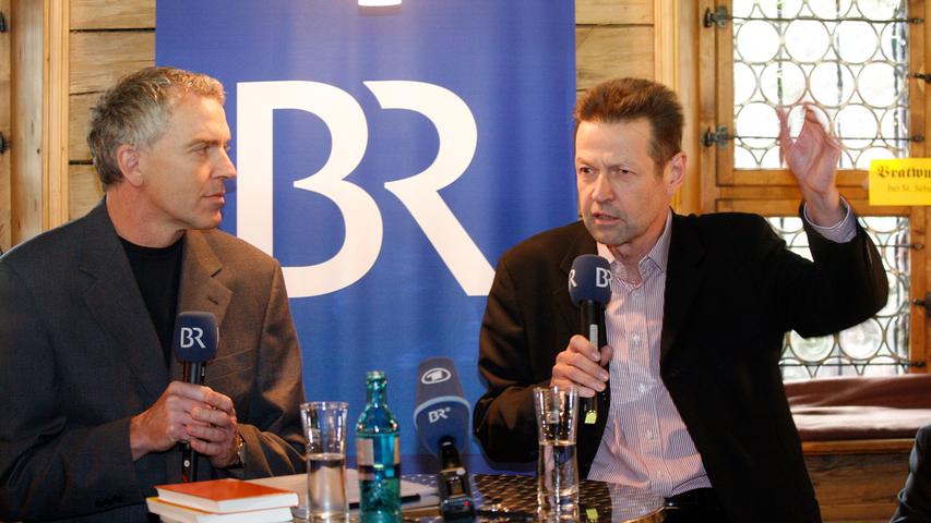 Martin Wagner vom BR sprach im Bratwursthäusle einst mit dem Journalisten Norbert Joa.