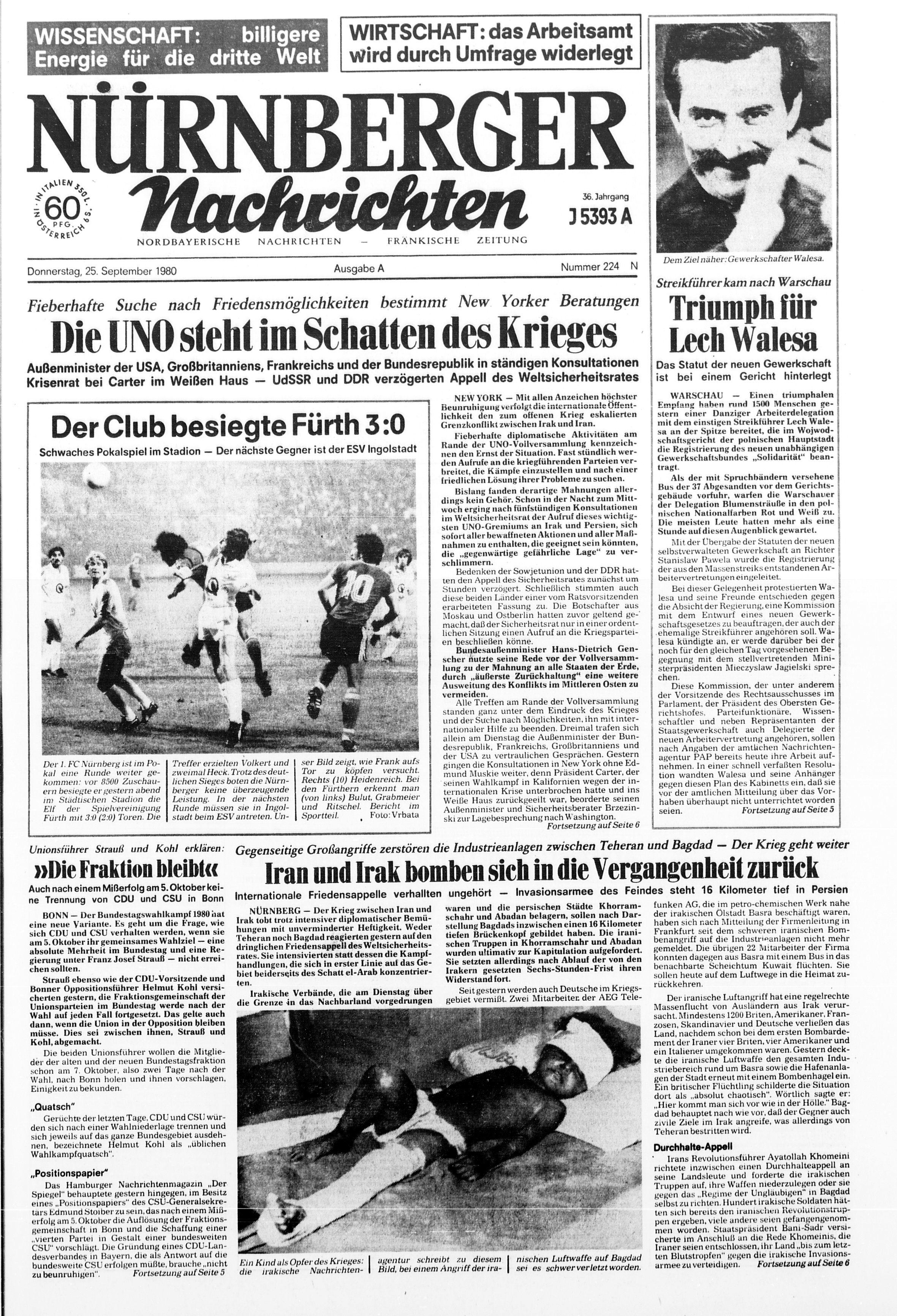 Historische Berichterstattung