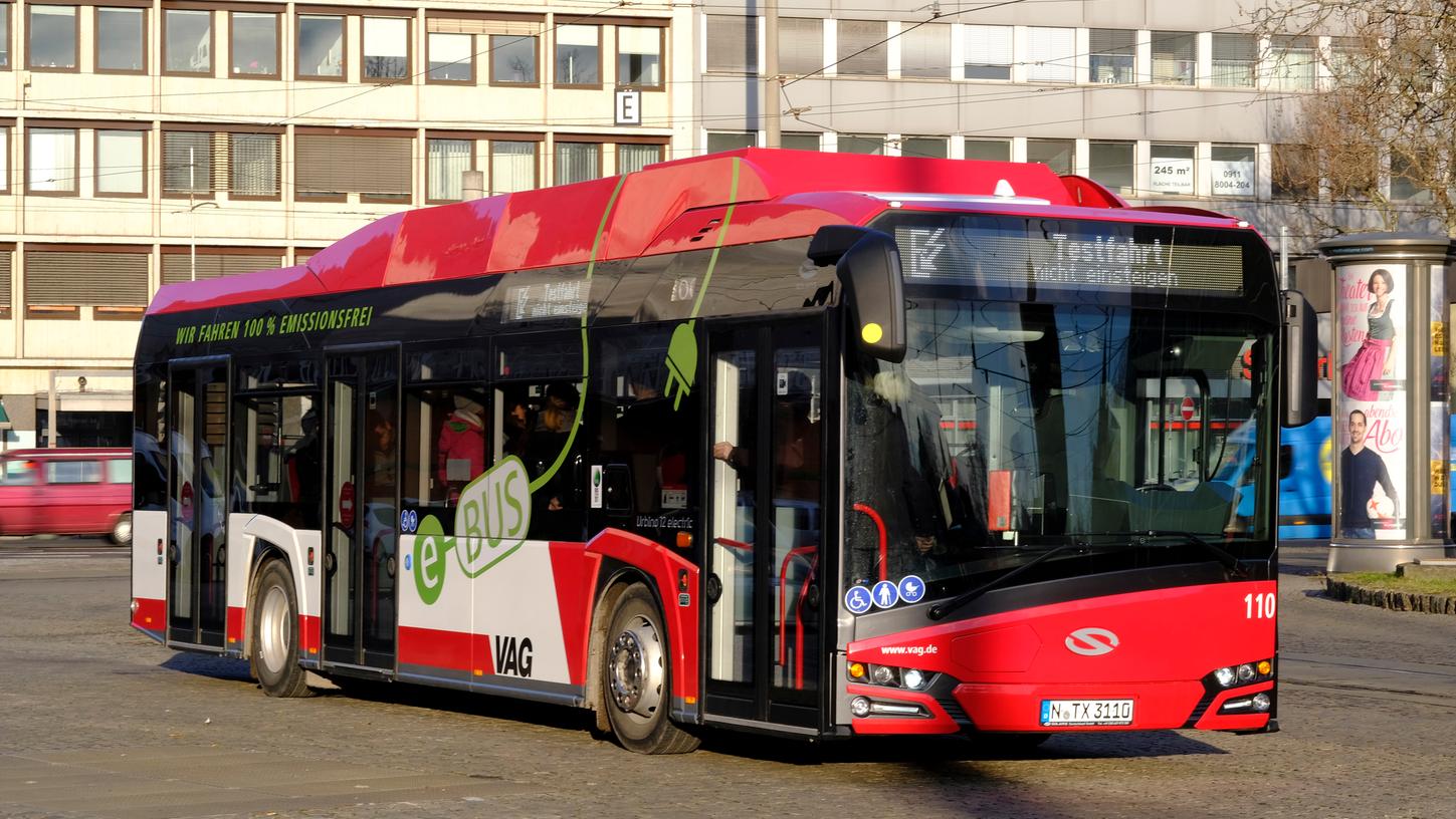 Fahren in Nürnberg in der Zukunft nur noch E-Busse?
