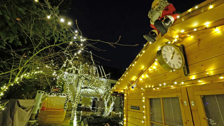 Fränkisches LED-Lichtermeer: Das ist Nürnbergs Weihnachtshaus!