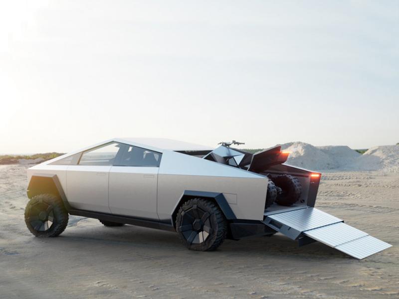 Tesla Cybertruck Pick Up Fur Captain Future Auto