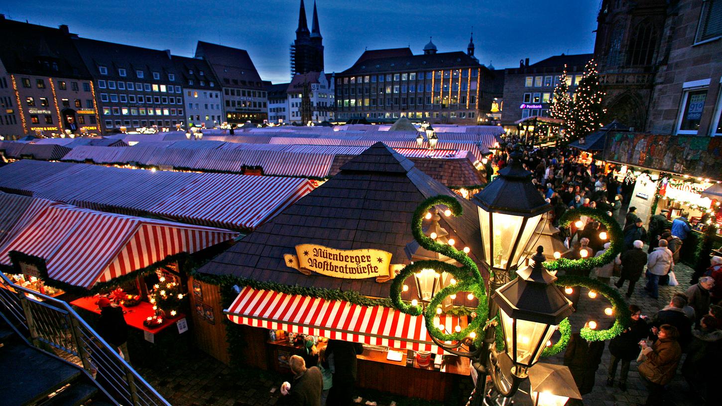 Am Freitag wird der Nürnberger Christkindlesmarkt eröffnet.
