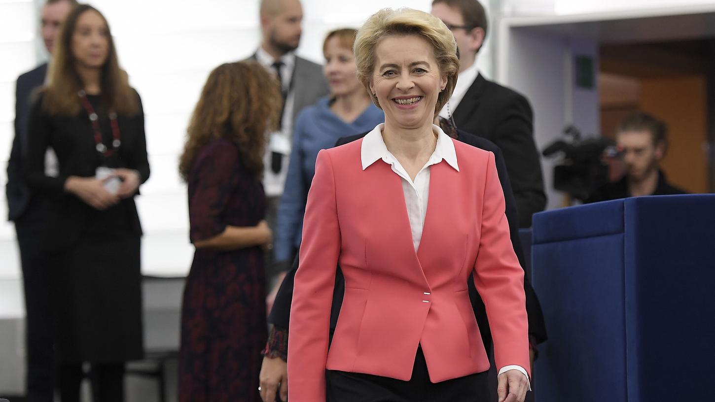 Von der Leyen ist die erste Frau an der Spitze der EU.