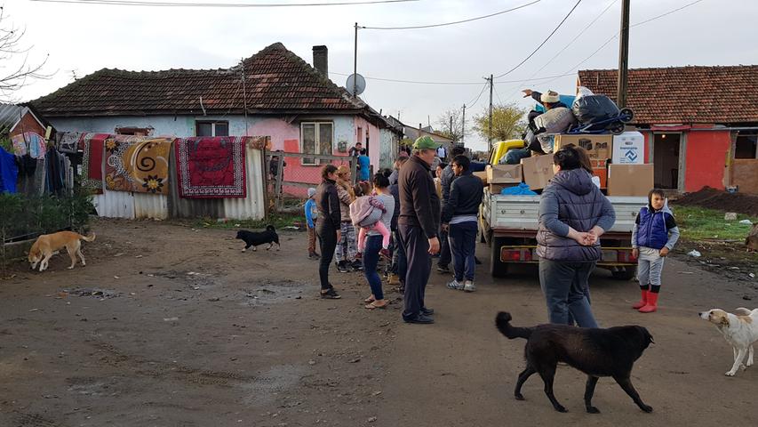 Hilfsaktion für Bedürftige in Rumänien: Spenden aus Forchheim übergeben
