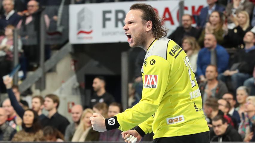Heimspiel gegen Kiel: Erlangen schlägt sich gut im Handball-Kracher
