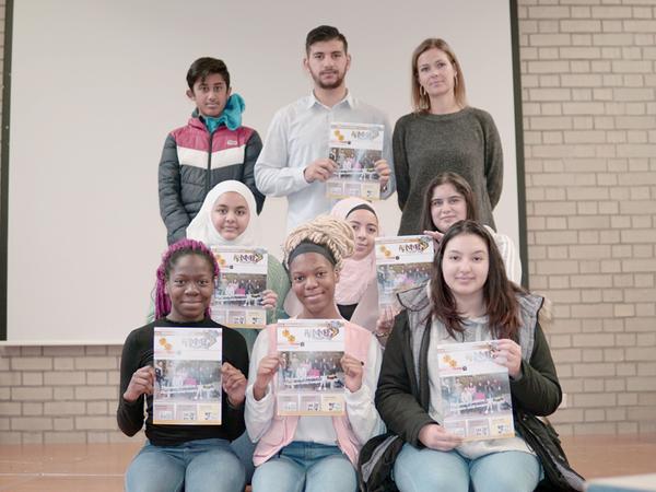HummelNews heißt die Schülerzeitung der Nürnberger Mittelschule Hummelsteiner Weg. Auch sie gehört zu den Gewinnern des Schülerzeitungspreises 2019. Gewürdigt wurde ihr Artikel über Rassismus.
