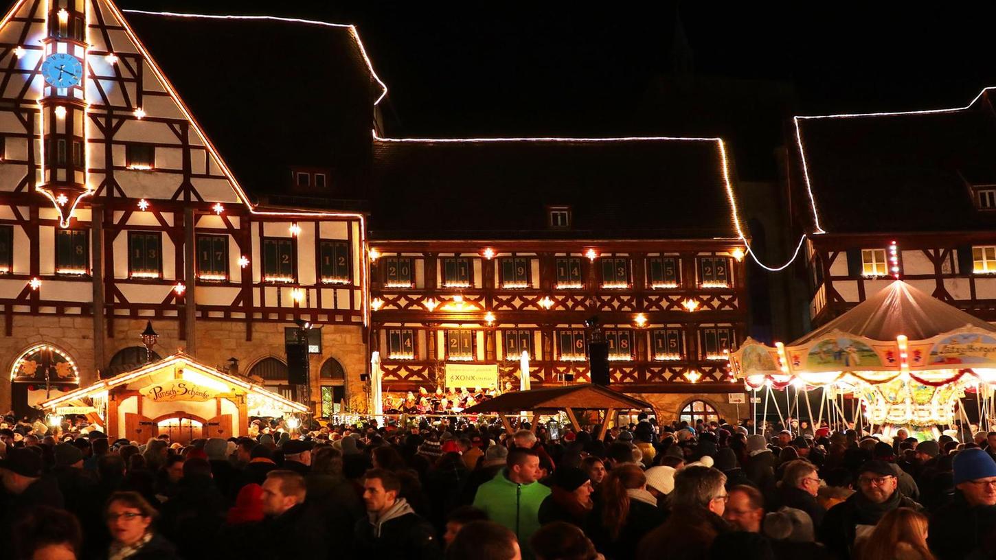 Forchheim: Besucherrekord auf dem Weihnachtsmarkt