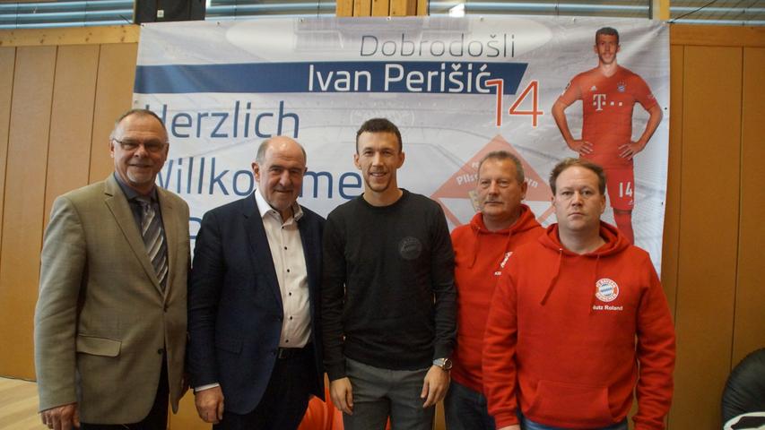 Bayern-Star Ivan Perišić in Pilsach