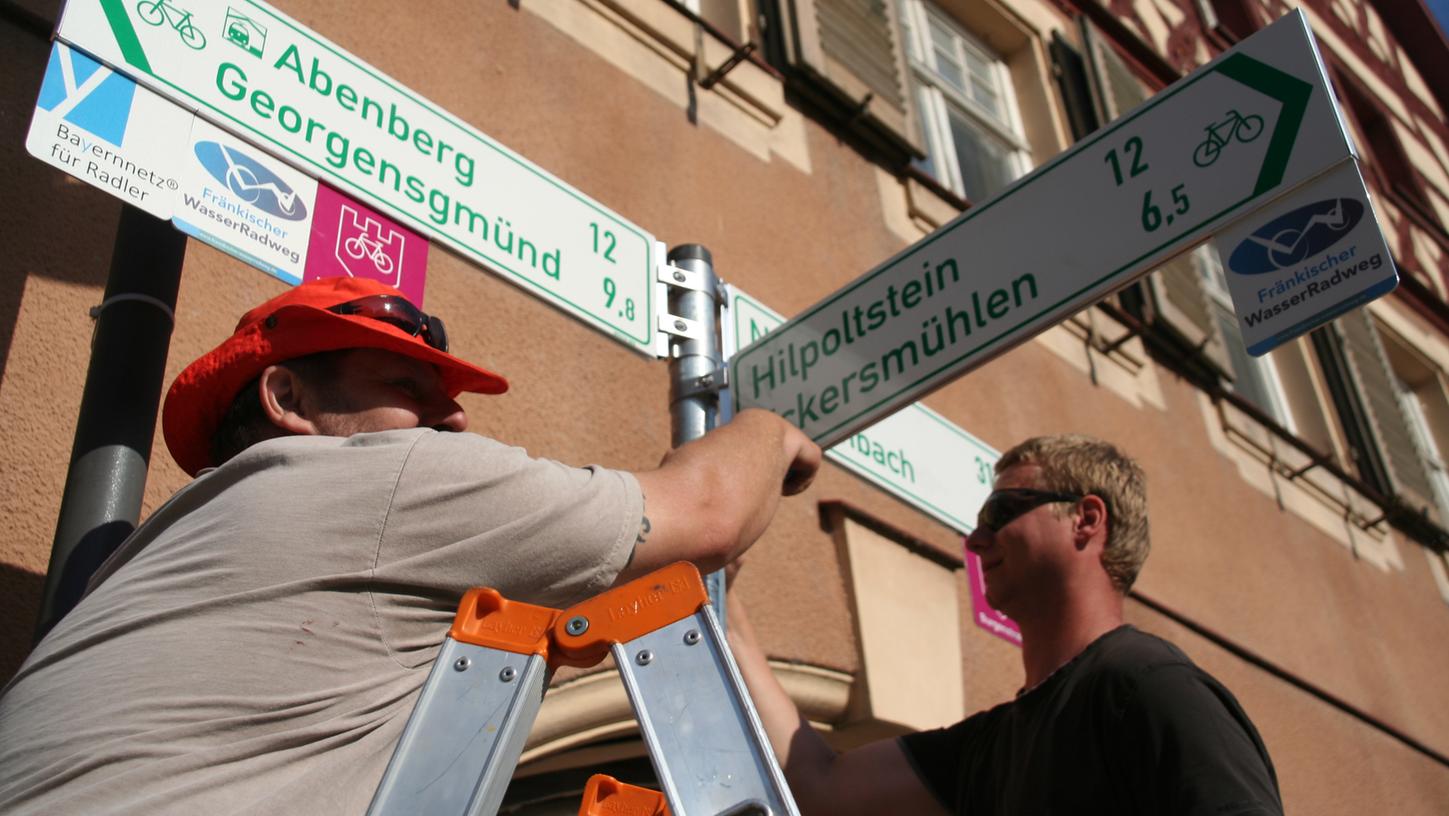 Immer mehr Platz für die Radler im Landkreis Roth