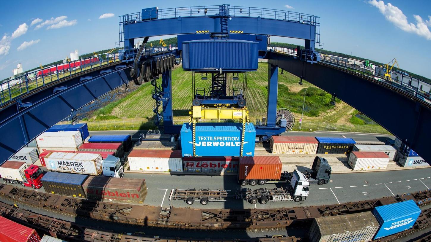 Container-Terminal am Nürnberger Hafen wird erweitert