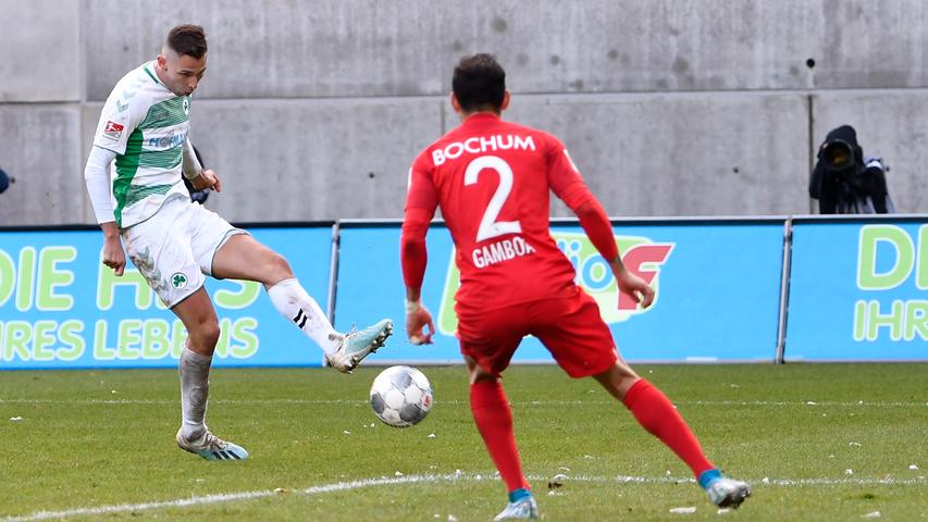 Späte Treffer gegen Bochum: Fürth darf wieder jubeln