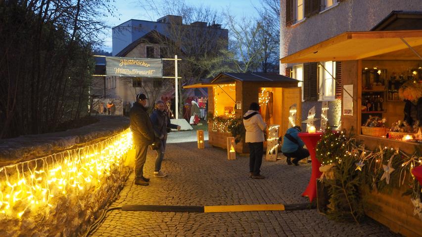 Schlossweihnacht 2019 in Treuchtlingen: Der Auftakt