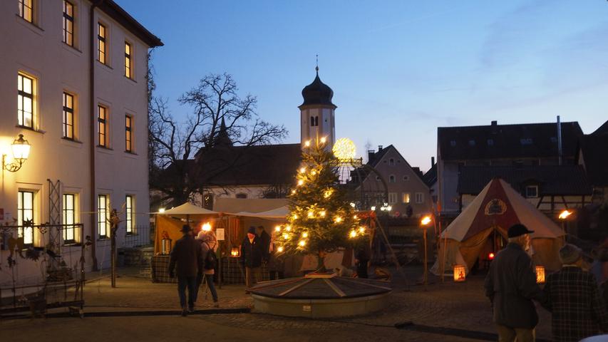 Schlossweihnacht 2019 in Treuchtlingen: Der Auftakt