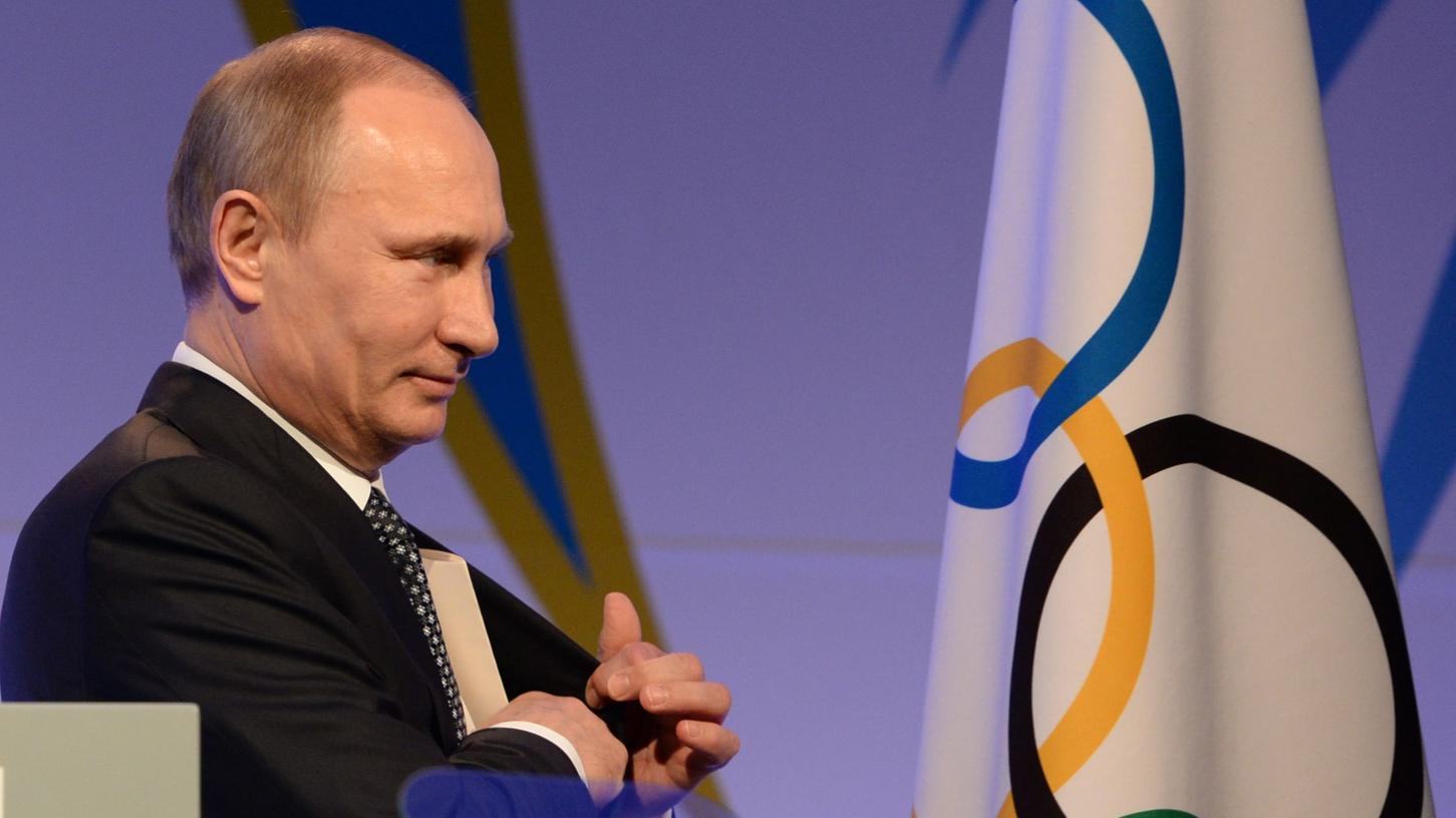 Die Entscheidung der WADA dürfte bei Russlands Präsident Wladimir Putin für großen Ärger sorgen.