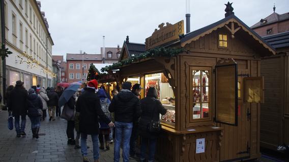 Weihnachtsmarkt-Buden in der Innenstadt verteilt: Bamberg macht's vor