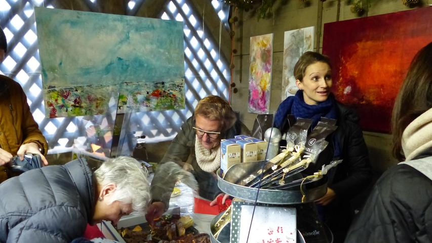 Weihnachtsmarkt in Georgensgmünd: Trotz Regen festlich im Advent