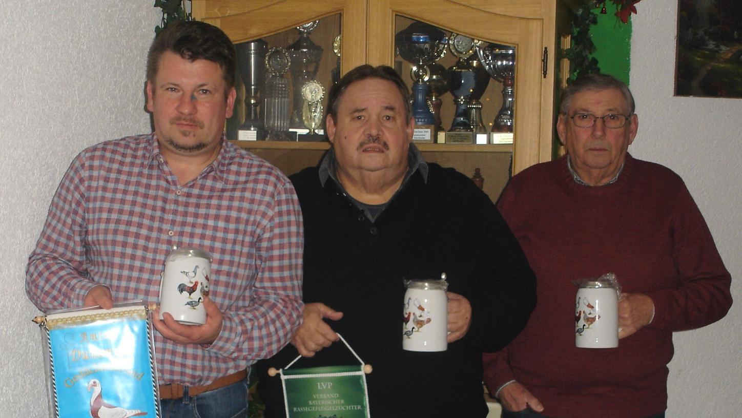 Nach der Ehrung der Vereinsmeister 2019, folgte bei der Weihnachtsfeier des Geflügelzüchtervereins Forchheim und Umgebung der gemütliche Teil.