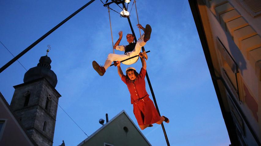 Heuer keine spektakuläre Akrobatik in der Luft: Das ZirkArt-Festival in Forchheim haben die Veranstalter für September 2020 bereits abgesagt.  Zuletzt fand es 2018 statt, mehr dazu  hier.