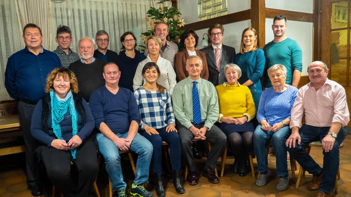 Die Kandidaten der SPD in Langensendelbach treten gemeinsam mit Mitgliedern der Grünen bei der Gemeinderatswahl im März an.