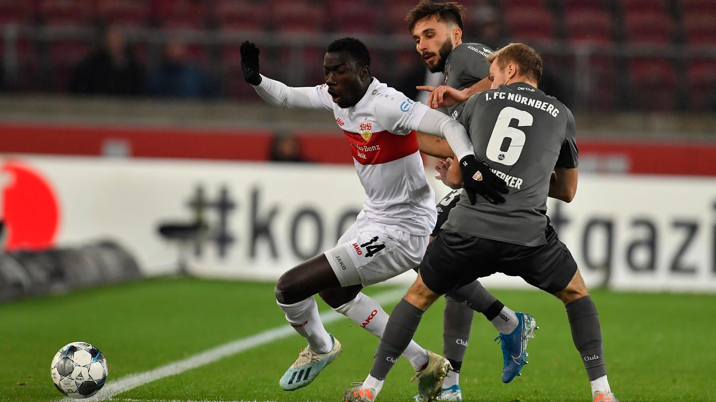 Gegen den 1. FC Nürnberg wurde Silas Wamangituka eingewechselt und traf zum zwischenzeitlichen 1:1 per Elfmeter.