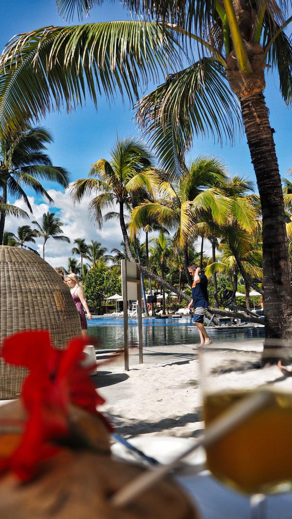 Frühstück im Sun-Resort Long Beach.