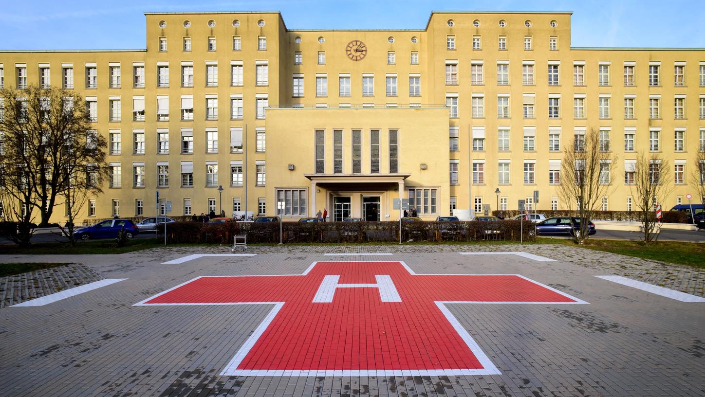 Das Gelände des Fürther Klinikums zählt zu den sogenannten Verdachtsflächen, auf denen mit dem Fund von Blindgängern gerechnet werden muss.