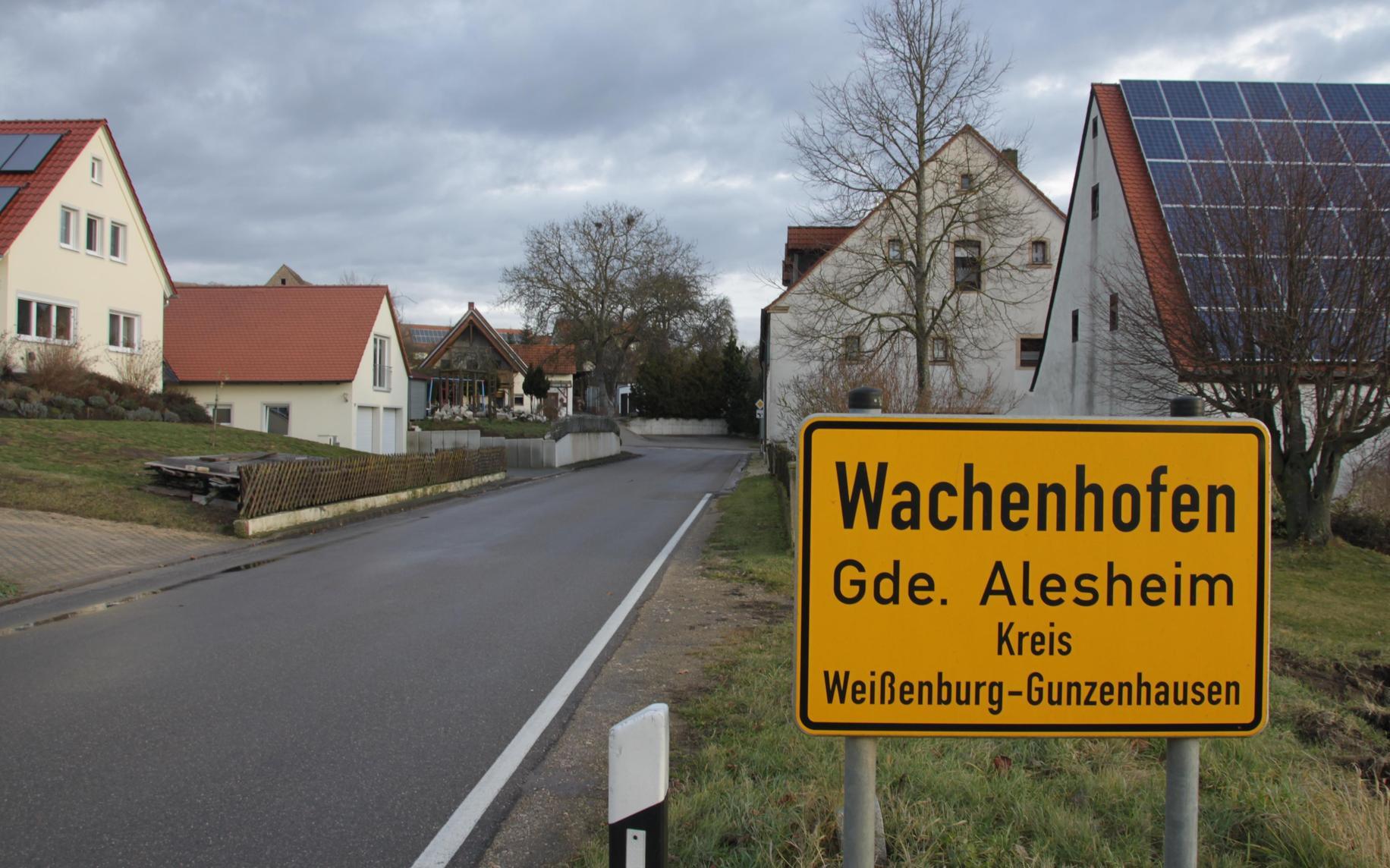Die Kanalfrage von Alesheim Nordbayern