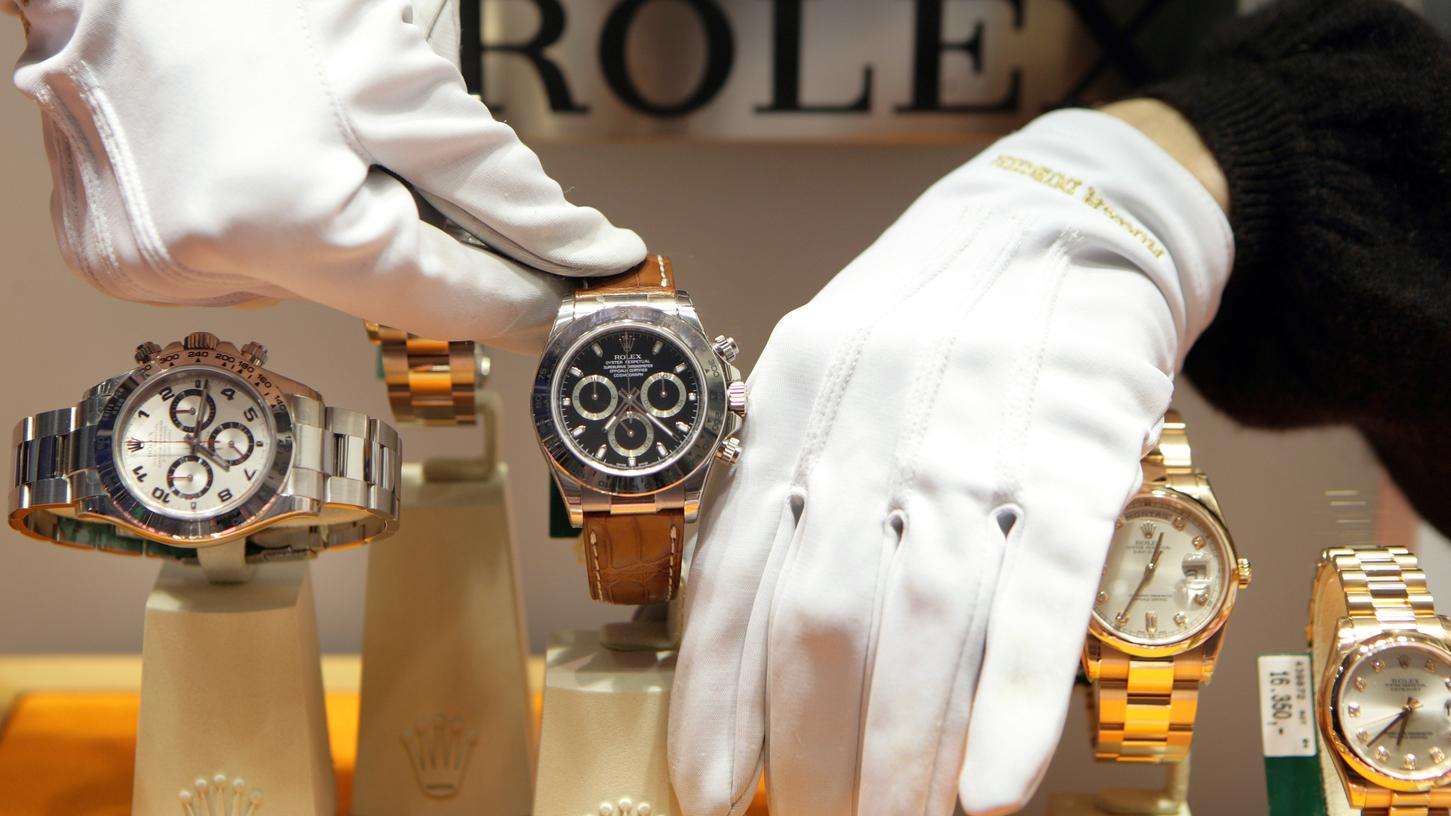 Die Uhren der Nobel-Marke Rolex sind gefragter den je, vor allem im Ausland.