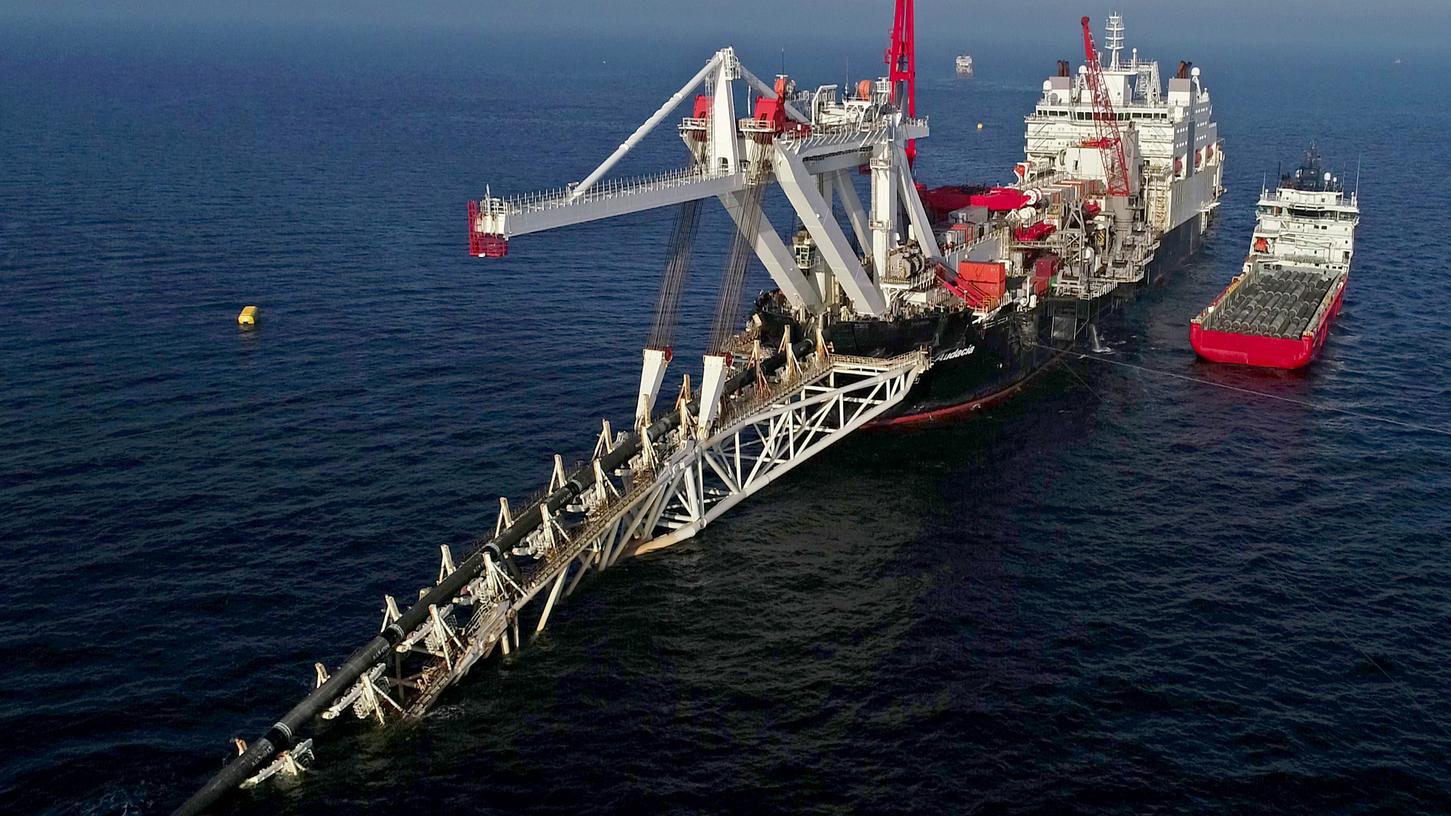Der Offshore-Dienstleister Allseas muss mit Sanktionen rechnen, sollte er den Bau der Pipeline fortsetzen.