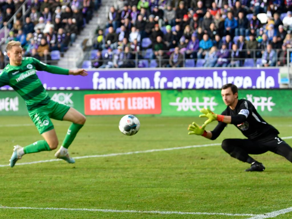 Zwei Treffer, drei Vorlagen: Nielsen zählt längst zu den wichtigen Offensivkräften des Kleeblatts.