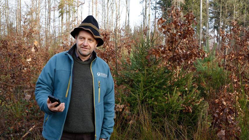 Stephan Keilholz ist Forstbetriebsleiter im Forstbetrieb Forchheim.