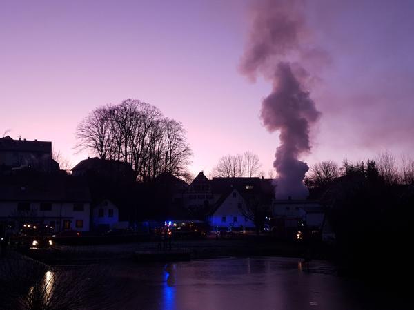 Feuer in Wiesenthau: Polizei ermittelt Brandursache