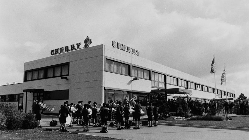 Ende 1979 wurde der Cherry-Hauptsitz in Auerbach eingeweiht