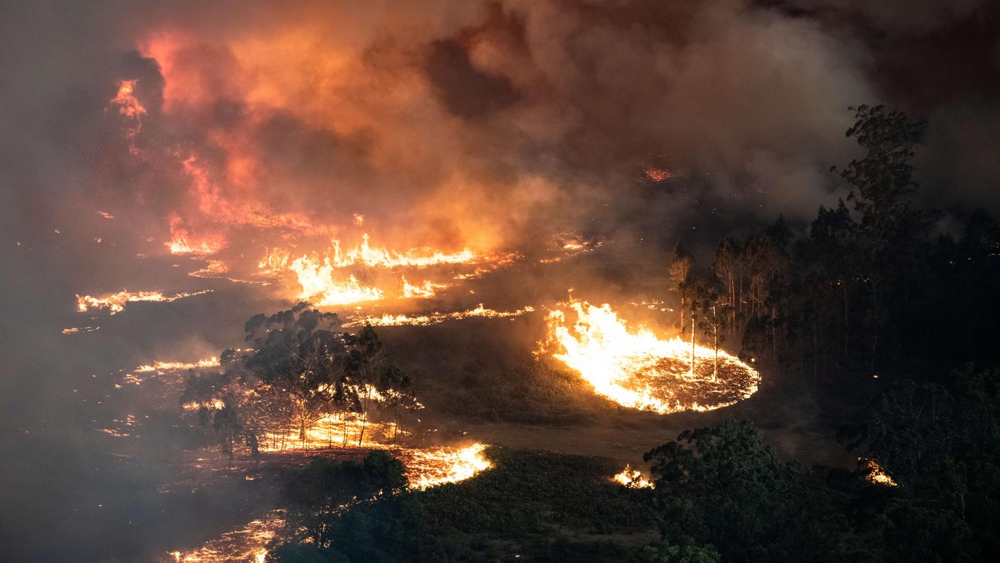 Es sind Bilder wie aus der Hölle: Australien hat derzeit mit schlimmen Waldbränden zu kämpfen.