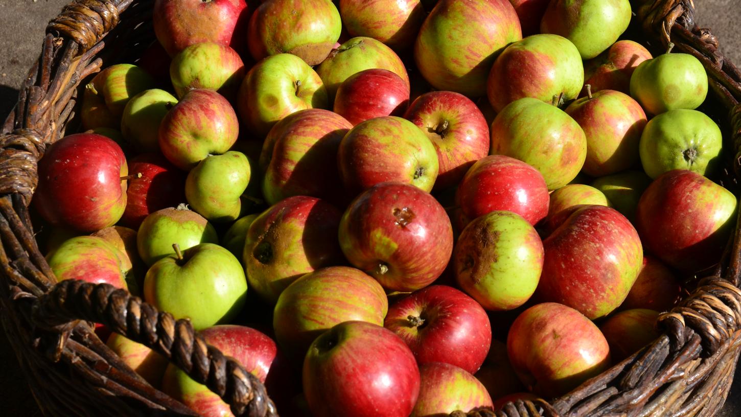 Bei den Äpfeln handelt es sich um Tafel- sowie Mostobst zur Saftherstellung.