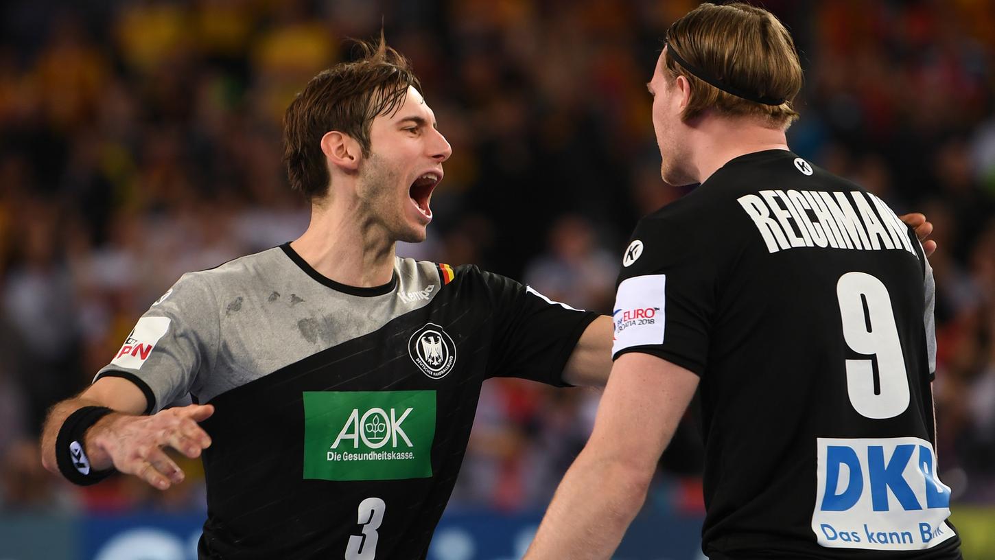 Die erfahrenen Nationalspieler Uwe Gensheimer und Tobias Reichmann führen das DHB-Team bei der EM an. Die erfahrenen Nationalspieler Uwe Gensheimer und Tobias Reichmann führen das DHB-Team bei der EM an.