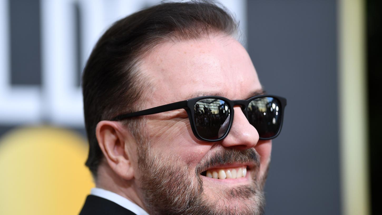 Ricky Gervais eckt gerne an. Was er bei der Verleihung der Golden Globes erneut bewies. Ricky Gervais eckt gerne an. Was er bei der Verleihung der Golden Globes erneut bewies.