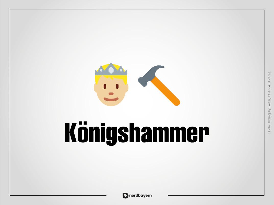 Königshammer ist ein Weiler, der zu Wendelstein gehört.